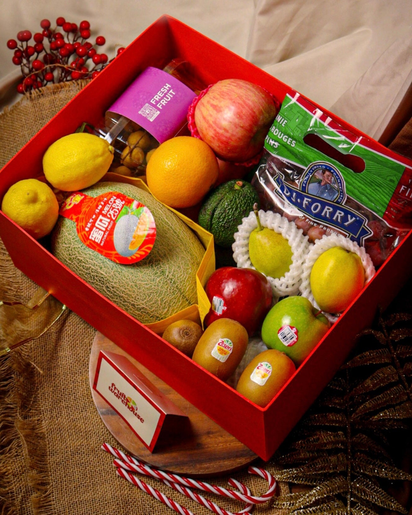 Large 12 Round Fruits