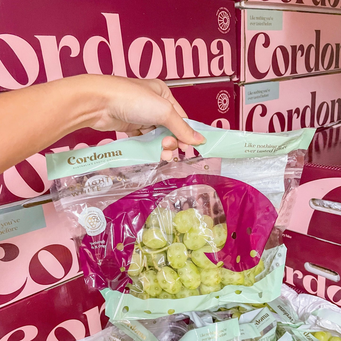 Australian Ivory Green Grapes