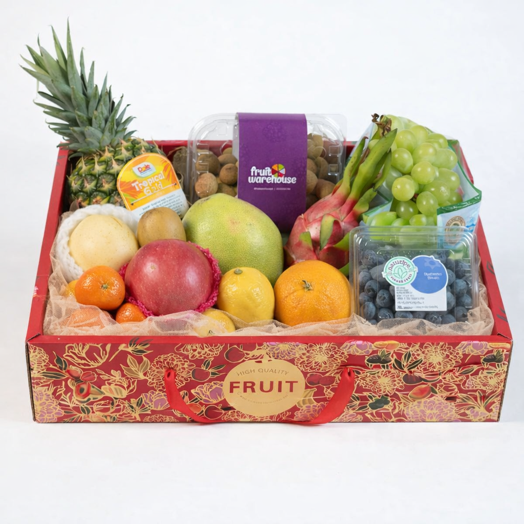12 Round Fruits Gift Box (pls read description)